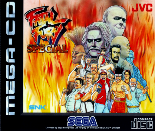 Fatal Fury Special (Europe) Sega CD Game Cover